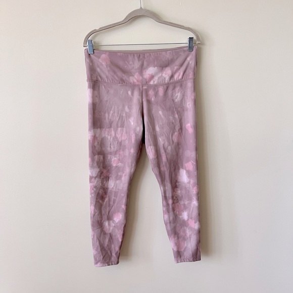 H&M Sport crop pants women size large, pink - Picture 1 of 6